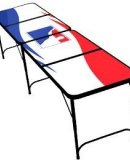 BPONG 8-Foot, Portable Beer Pong Table - White BPONG 8-Foot, Portable Beer Pong Table - White