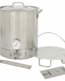 Bayou Classic 10 Gallon Stainless Steel 6 piece Brew Kettle Set