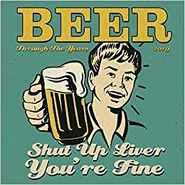 MMMM… Beer Through the Years 2019 Wall Calendar