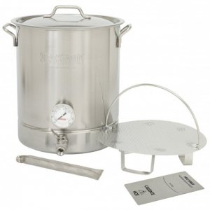 Bayou Classic 10 Gallon Stainless Steel 6 piece Brew Kettle Set Bayou Classic 10 Gallon Stainless Steel 6 piece Brew Kettle Set