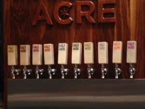 Half Acre Taps -  photo credit G. Rocha